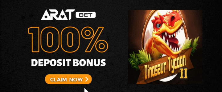 Aratbet-100-Deposit-Bonus-dinosaur-ii-tycoon
