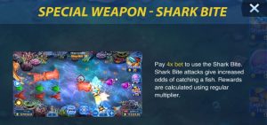 LuckyCola - All Star Fishing - Features - Special Weapon Shark Bite - luckycola123.com