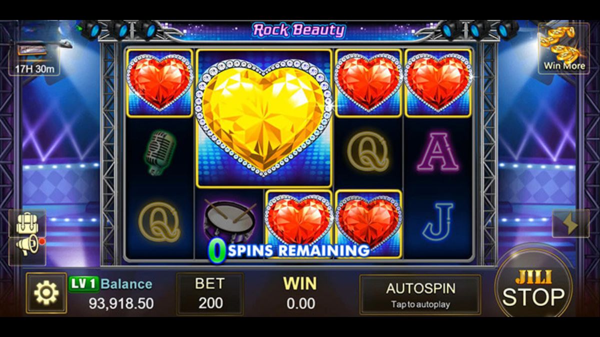 LuckyCola - Rocky Beauty Slot - Free Game 2 - LuckyCola123