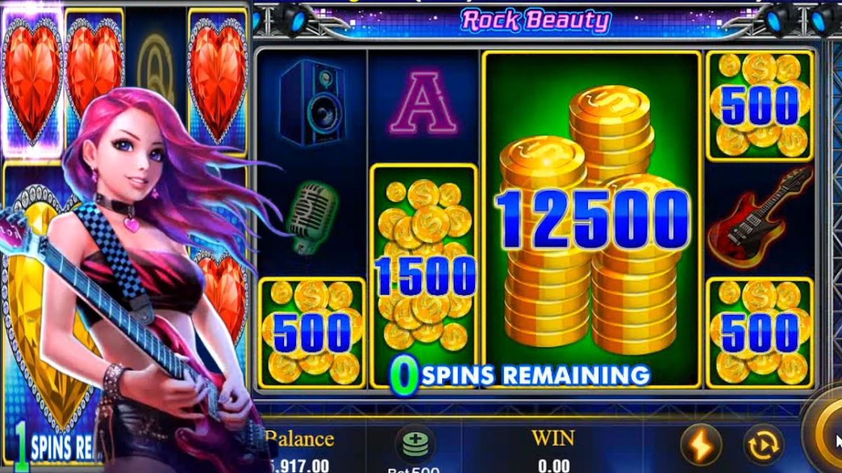 LuckyCola - Rocky Beauty Slot - Free Game - LuckyCola123